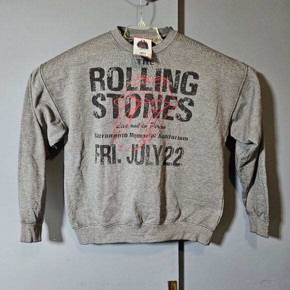 Roling Stones Other - The Rolling Stones Embroidered Sacramento Tour Sweatshirt